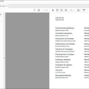 Claas Swathers VOLTO 55 45 Machine shipment in a box Assembly Instruction_FR_DE_EN_RU_IT_ES - PDF DOWNLOAD