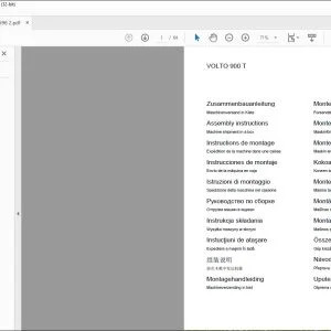 Class Swathers VOLTO 900 T Machine shipment in a box Assembly Instruction Manual_FR_DE_EN_RU_IT_ES - PDF DOWNLOAD