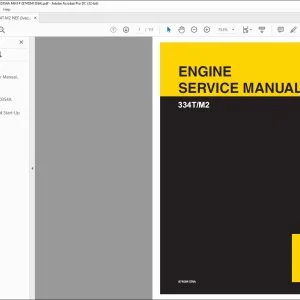 New Holland 334T M2 Engine Service Manual 87458412NA - PDF DOWNLOAD