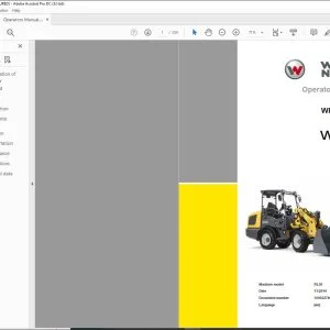 Wacker Neuson WL32 Wheel loader Operator’s Manual - PDF DOWNLOAD