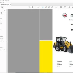 Wacker Neuson WL34 Wheel loader Operator’s Manual - PDF