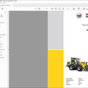 Wacker Neuson WL44 Wheel loader Operator’s Manual - PDF DOWNLOAD