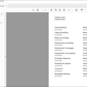 claas Mower CORTO 310 F 285 F ACTIVE FLOAT Fitting Instructions Manual_DE_EN_FR - PDF DOWNLOAD