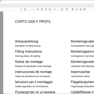 claas Mower CORTO 3200 F PROFIL Warning plates with lighting Fitting Instructions Manual_DE_EN_FR_ES_IT_RU - PDF DOWNLOAD