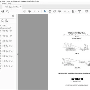 Aichi SR12B SR12BJ OPERATION MANUAL FS-305S - PDF DOWNLOAD