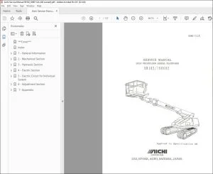 Aichi SR182ISR602 SERVICE MANUAL SME-112 A - PDF DOWNLOAD