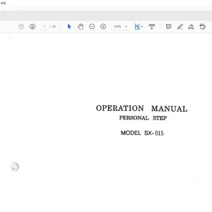 Aichi SX-015 OPERATION MANUAL FS-229A - PDF DOWNLOAD