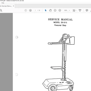 Aichi SX-015 SERVICE MANUAL SMA-707A - PDF DOWNLOAD