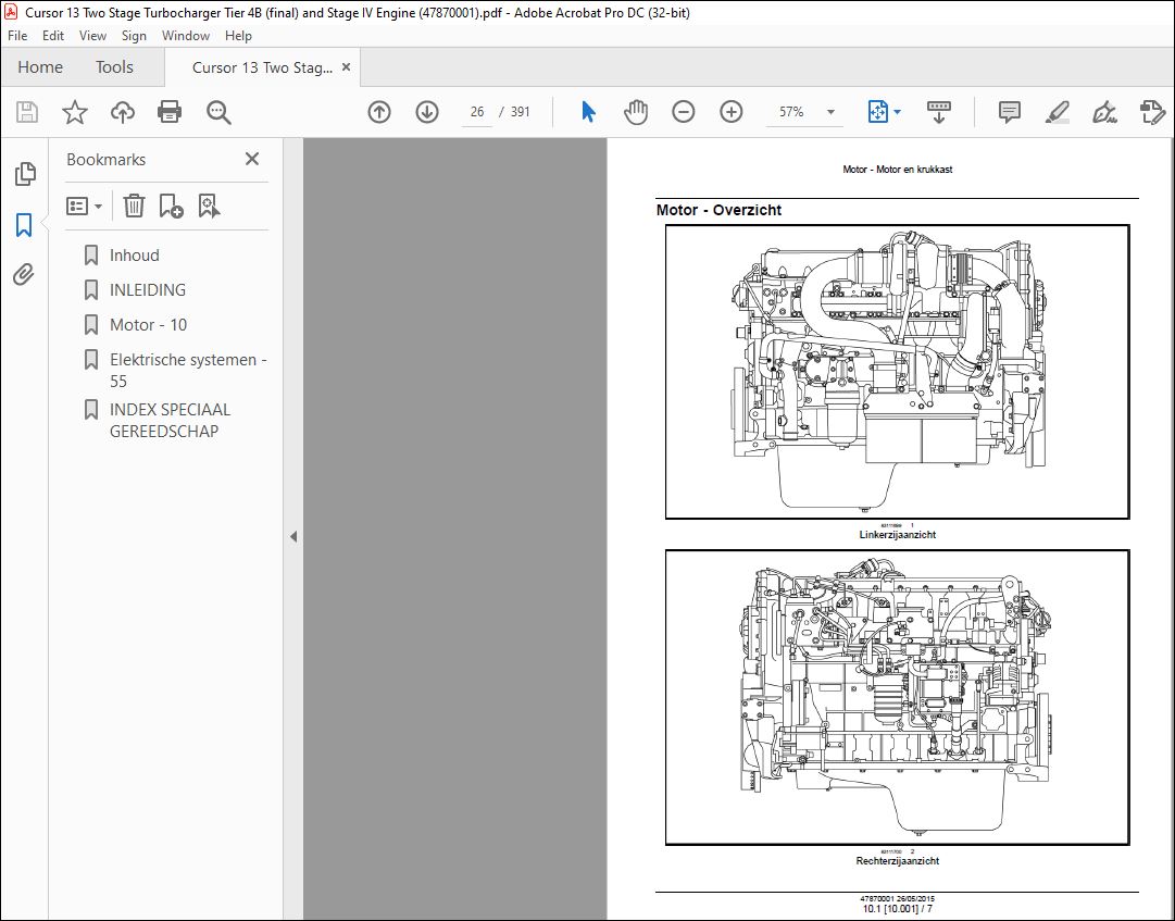 CNH Cursor® 13 Two Stage Turbocharger Tier 4B (final) and Stage IV ...