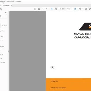Case 1221E NIVEL 3 Cargadora de Ruedas Manual del operador 87729427 - PDF DOWNLOAD
