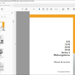 Case 21E 121E 221E 321E Series 3 Midicargadoras Manual de servicio 87734640C - PDF DOWNLOAD