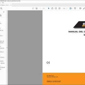 Case 410 SERIE 3 NIVEL 3 Skid Steer Manual Del Operador 84138643 - PDF DOWNLOAD