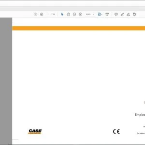 Case 410 Serie 3 Skid Steer Empleo y Cuidado 84268441 - PDF DOWNLOAD