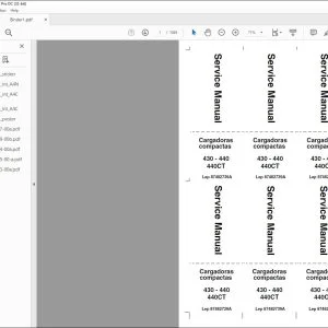 Case 430 - 440 440CT Cargadoras compactas Service Manual 87482739A - PDF DOWNLOAD