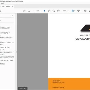 Case 521E NIVEL 3 Cargadora de Ruedas Manual del Operador 87479808 - PDF DOWNLOAD