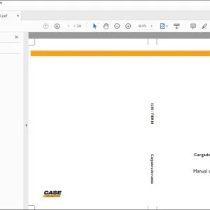 Case 521E TIER III Cargadora de ruedas Manual del operador 84266536 - PDF DOWNLOAD
