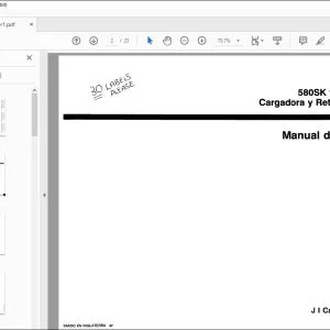 Case 580SK SERVOPOWER Operator Manual Supplement 9-22211S1 - PDF DOWNLOAD