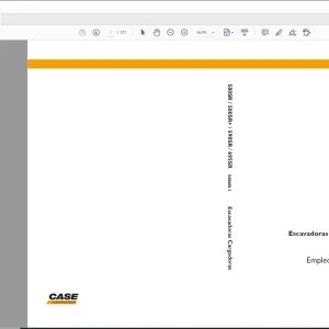 Case 580SR 580SR+ 590SR 695SR SERIES 3 Escavadoras Cargadoras Empleo Y Cuidado 87677817 - PDF DOWNLOAD