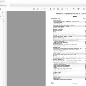 Case 595SLE 595LSP Retroexcavadora Service Manual 7-21790 - PDF DOWNLOAD