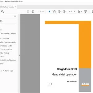 Case 621D Cargadora Manual del Operador 6-26590 - PDF DOWNLOAD