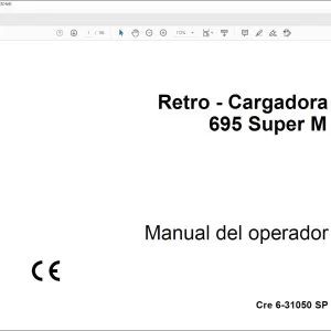 Case 695 Super M Retro - Cargadora Manual del operador 6-31050 - PDF DOWNLOAD
