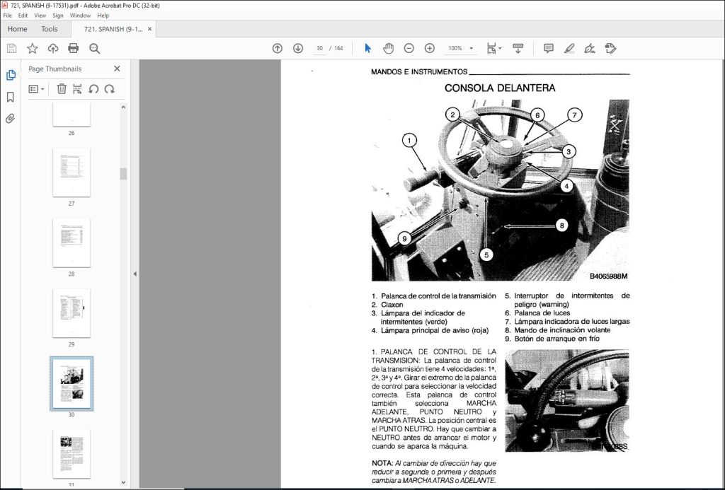 Case 721 Wheel Loader Manual Del Operador 9-17531 - PDF DOWNLOAD ...