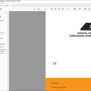 Case 821E TIER 3 Cargadora Sobre Ruedas Manual de Servicio 87551882A - PDF DOWNLOAD