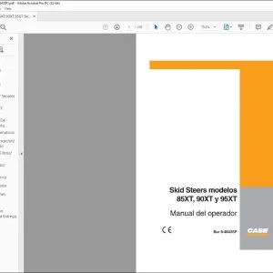 Case 85XT 90XT y 95XT Skid Steers Manual del Operador 6-4643SP - PDF DOWNLOAD