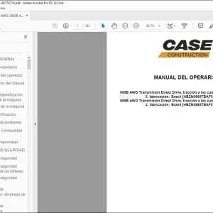 Case 865B AWD 885B AWD Motoniveladora Manual del Operario 48174274 - PDF DOWNLOAD