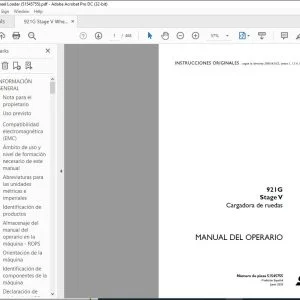 Case 921G Stage V Cargadora de ruedas Manual del Operario 51545755 - PDF DOWNLOAD