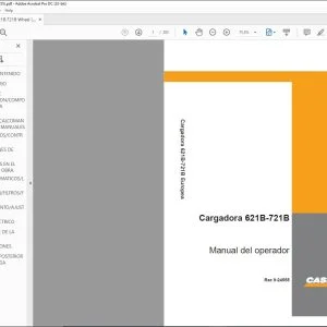 Case Cargadora 621B-721B Manual del operador 9-24555 - PDF DOWNLOAD