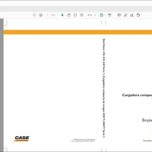 Case Skid Steer 420 430 440 Serie 3 Cargadora compacta de orugas 420CT 440CT Serie 3 Empleo y Cuidado 84268621 - PDF DOWNLOAD