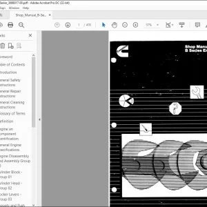 Cummins B Series Engines Shop Manual - PDF DOWNLOAD