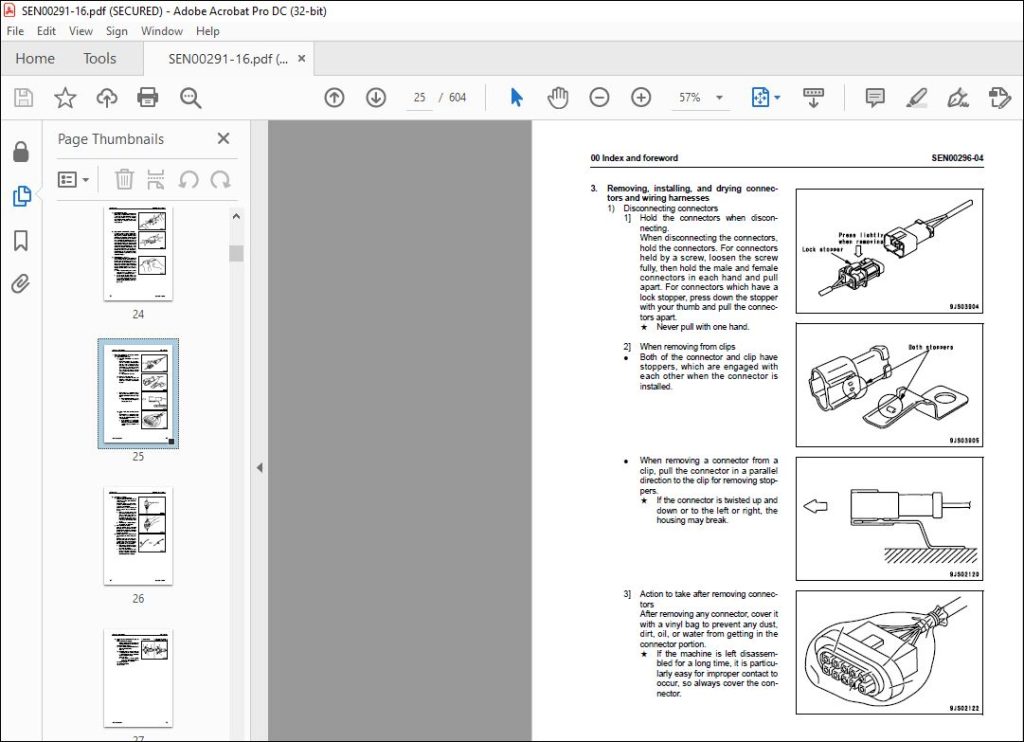 Komatsu 12V140E-3 Series Engine Shop Manual SEN00291-16 - PDF DOWNLOAD