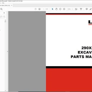 Link Belt 290X2 - EX Excavator Parts Manual 2203 - PDF DOWNLOAD