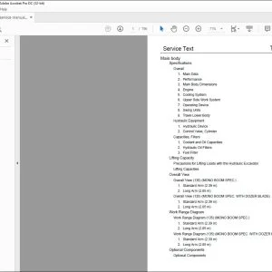 Linkbelt 135 EXCAVATOR SERVICE MANAUL NO 1211 - PDF DOWNLOAD