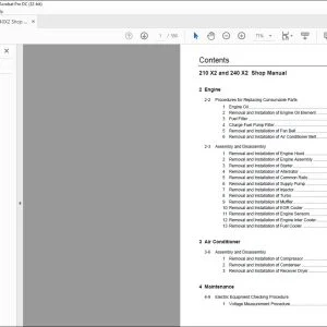 Linkbelt 210-240 X2 SHOP MANUAL (SECTION 2-5)  - PDF DOWNLOAD