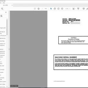 Linkbelt 2800-3400 QUANTUM SERIES EXCAVATOR SHOP MANUAL 811 - PDF DOWNLOAD
