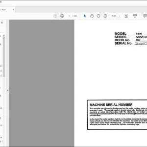 Linkbelt 5800 QUANTUM SERIES EXCAVATOR SHOP MANUAL 837 - PDF DOWNLOAD