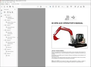 Linkbelt 80 SPIN ACE OPERATOR’S MANUAL 1116 - PDF DOWNLOAD