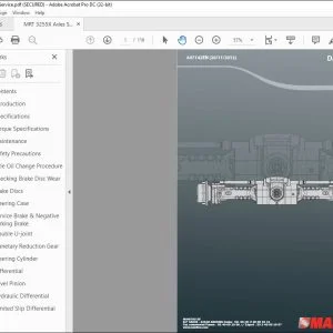 Manitou DANA AXLE TYPE 213 Repair Manual 647142EN - PDF DOWNLOAD