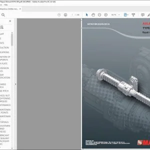 Manitou DANA Axle Type 111 Repair Manual 647431 - PDF DOWNLOAD