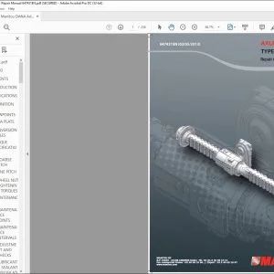 Manitou DANA Axle Type 111 Repair Manual 647431EN - PDF DOWNLOAD
