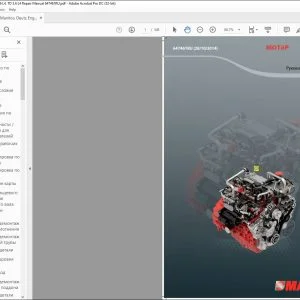 Manitou Deutz Engine TCD 3.6 L4, TD 3.6 L4 Repair Manual 647461RU - PDF DOWNLOAD