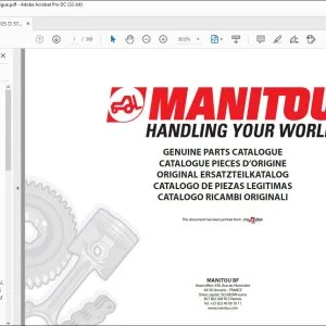 Manitou MLT 733 105 D ST4 S2 TRACT LSU MLT 733 115 D ST4 S3 TRACT MLT 733 105 D ST4 S2 TRACT MLT 733 105 D ST4 S2 MLT 737 130 PS D ST4 S2 Parts Manual 647663 - PDF DOWNLOAD