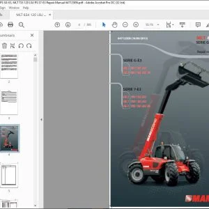 Manitou SERIE G-E3 MLT 634 120 LSU MLT 634 120 LSU PS SERIE 7-E3 MLT 735 100 LSU MLT 735 120 LSU MLT 735 120 LSU PS Repair Manual 647125EN - PDF DOWNLOAD