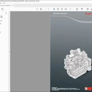 Manitou V3307 EURO 3 柴油发动机维修手册 647044ZH - PDF DOWNLOAD
