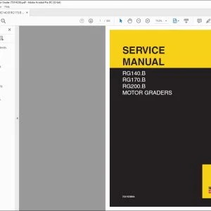 New Holland RG 140.B GRADER RG 170.B GRADER RG 200.B GRADER Service Manual 75314236 - PDF DOWNLOAD