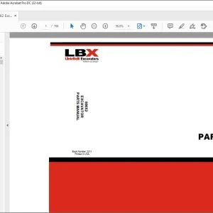 Linkbelt 800X2 EXCAVATOR PARTS MANUAL 2211 - PDF DOWNLOAD