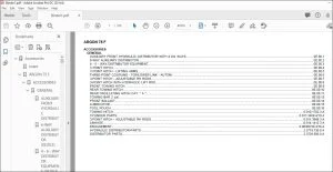 Same Tractor ARGON 75 F Parts Catalog Manual - PDF DOWNLOAD